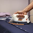 مكواة جافة Automatic Dry Iron Non-Stick Golden Teflon Plate - Olsenmark