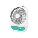 Olsenmark Rechargeable Fan, 6 Inch - 2X3.7V 1.5Ah Battery - Portable, Lightweight - Usb Rechargeable