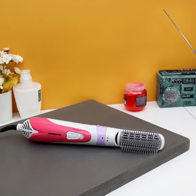 Olsenmark Hair Styler - 1 Speed & 3 Heat Setting - Safety Cut-Off - Hanging Loop - 360 Degree Swivel