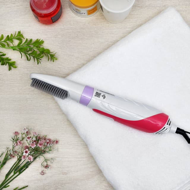 Olsenmark Hair Styler - 1 Speed & 3 Heat Setting - Safety Cut-Off - Hanging Loop - 360 Degree Swivel