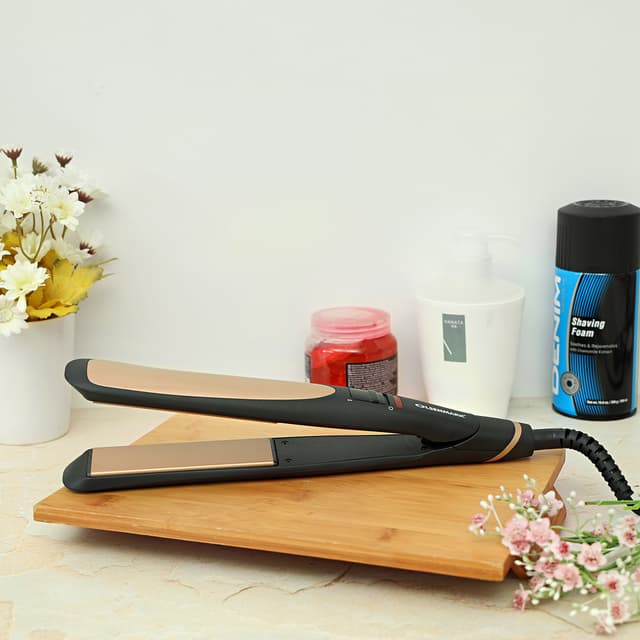 Olsenmark Ceramic Hair Straighteners - Easy Pro-Slim Hair Straightener - Max Temperature 220°C