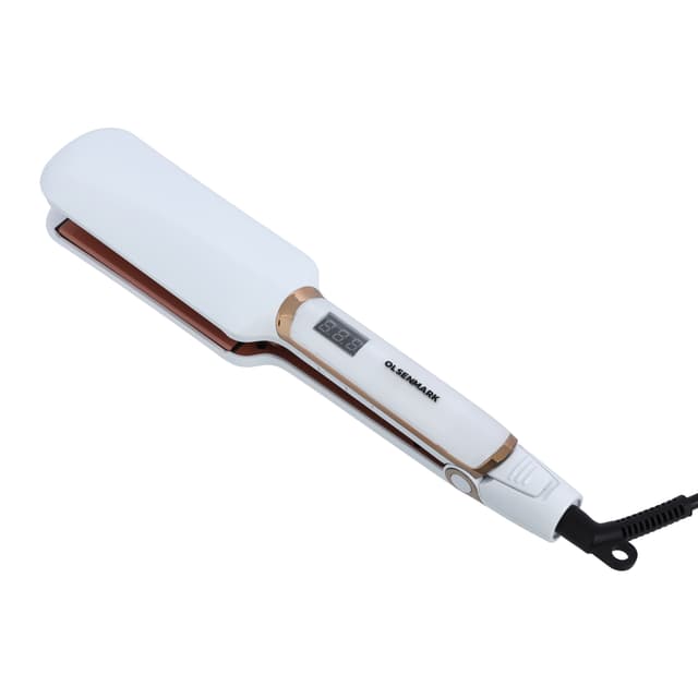 جهاز تسبيل الشعر (ليس الشعر) Wide Plate Hair Straightener OMH4089 من Olsenmark