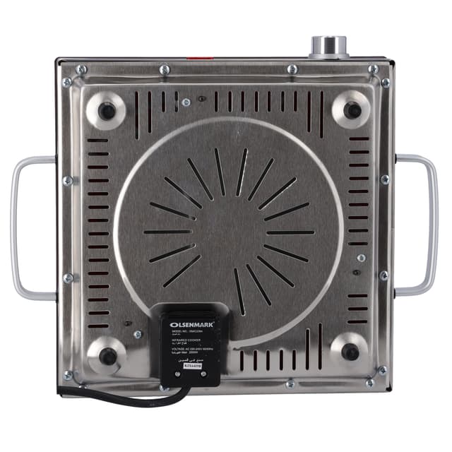 موقد كهربائي 2000W بشمعة واحدة Electric Ceramic Infrared Cooker - Single Burner - Olsenmark