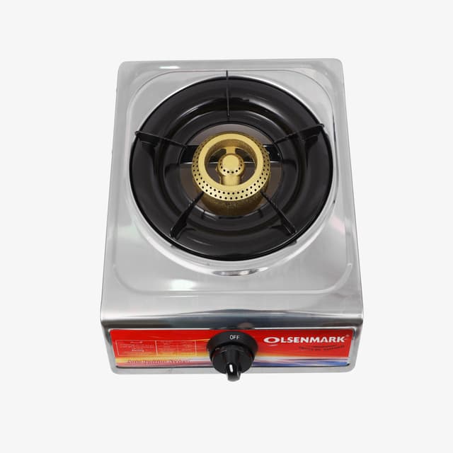 موقد غاز بشمعة واحدة Stainless Steel Single Burner Gas Stove من  Olsenmark