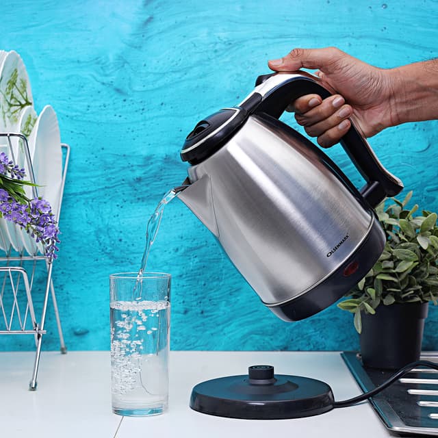 غلاية ماء كهربائية سعة 1.8 لتر Olsenmark Electric Stainless Steel Kettle