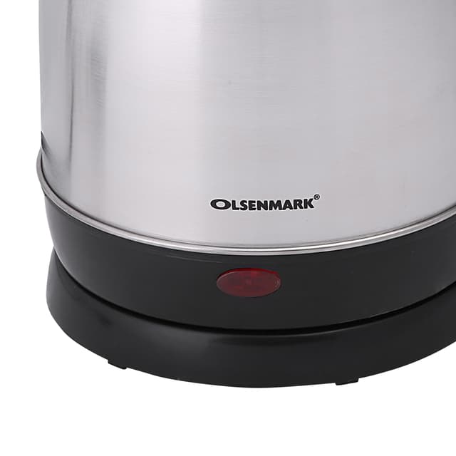 غلاية ماء كهربائية سعة 1.8 لتر Olsenmark Electric Stainless Steel Kettle
