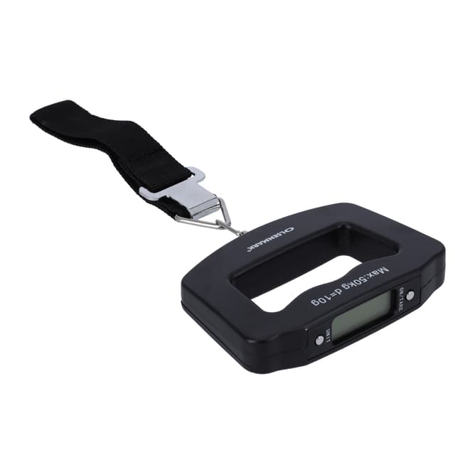 Olsenmark Digital Luggage Scale - Unit Exchange: G, Kg, Oz, Lb - Max Capacity: 50Kg/10G - 2 Pcs Aaa