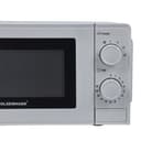 Olsenmark Manual Microwave Oven, 20L - Multiple Power Level - End Cooking Signal - Glass Turntable