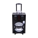 Olsenmark Rechargeable Trolley Speaker With Usb, Sd Card, Fm, Mic, Bluetooth & Remote - Led Light
