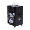 Olsenmark Rechargeable Trolley Speaker With Usb, Sd Card, Fm, Mic, Bluetooth & Remote - Led Light