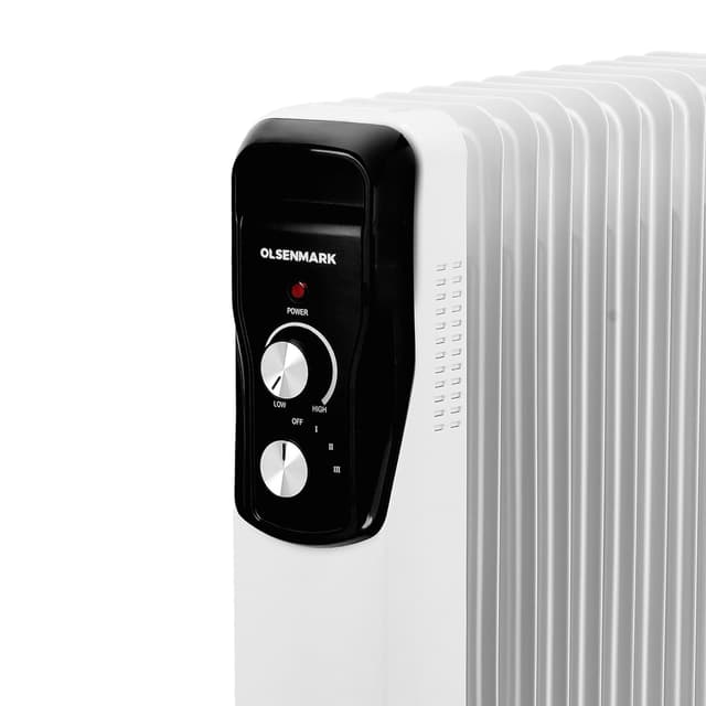 مدفأة كهربائية (شوفاج متنقل) مع 13 شفرة Olsenmark Oil Filled Radiator 13 Fins Radiator