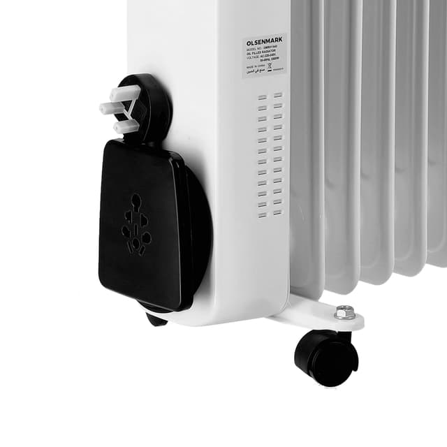 مدفأة كهربائية (شوفاج متنقل) مع 13 شفرة Olsenmark Oil Filled Radiator 13 Fins Radiator