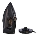 مكواة بخار 2200W لون أسود Corded And Cordless Steam Iron Dry, Steam, Spray - Olsenmark