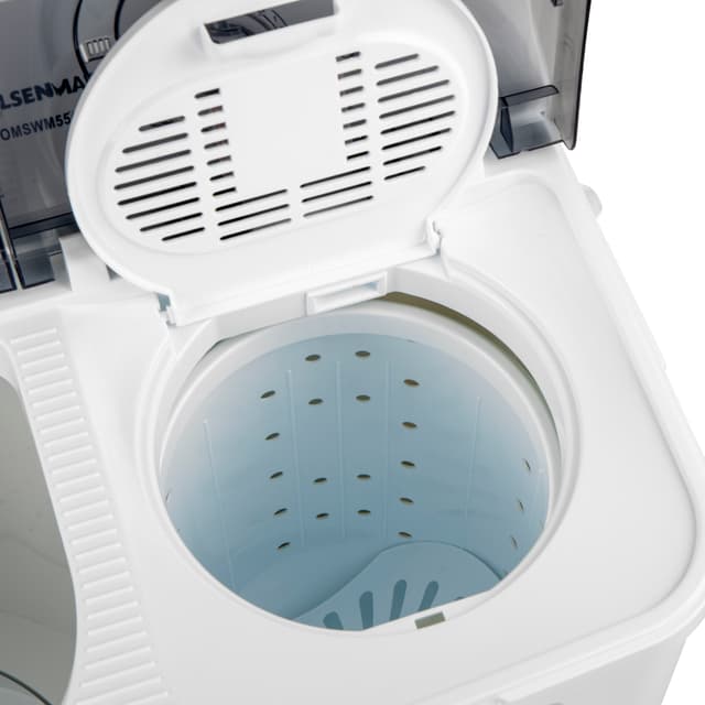 غسالة حوضين 8 كجم Twin Tub Semi Automatic Washing Machine من Olsenmark