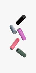 Porodo Smart Water Bottle with Temperature Indicator 500ml ( Round Shape ) - Red