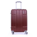 PARA JOHN Abs Hard Trolley Luggage Set, Maroon