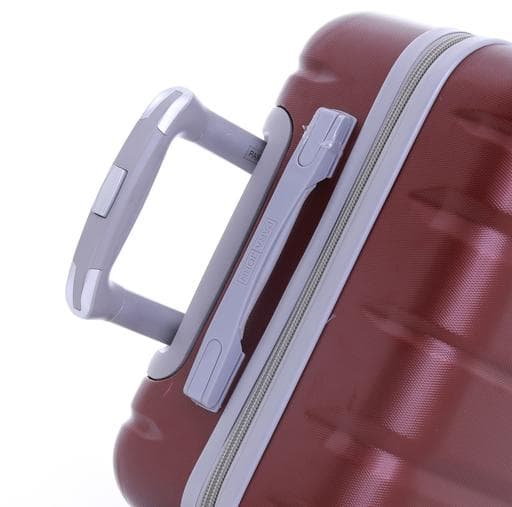 PARA JOHN Abs Hard Trolley Luggage Set, Maroon