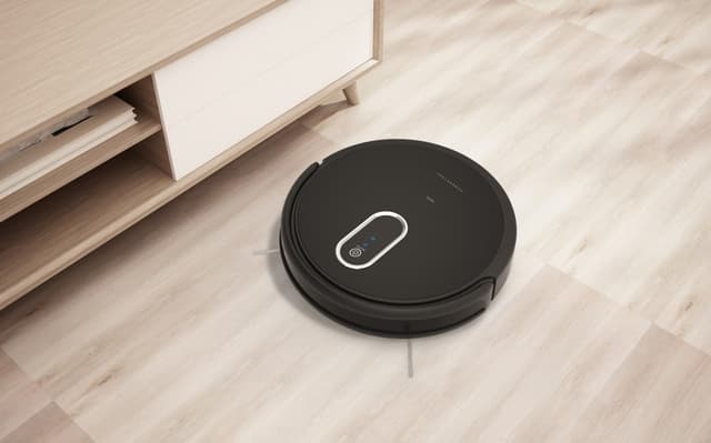 Powerology Smart Robotic Vacuum Cleaner 2600mAh 20W - Black