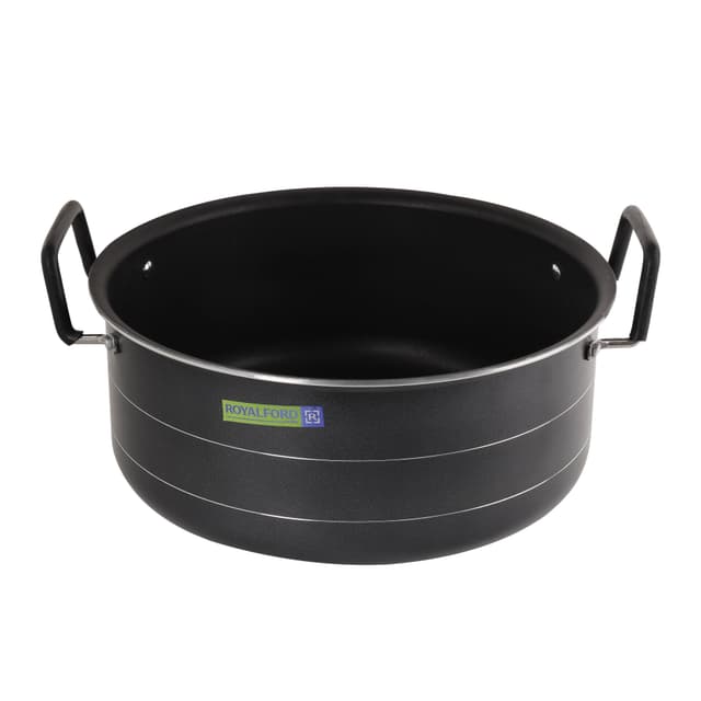 Royalford 36CM NS Biriyani Pot with SS Lid 1x6