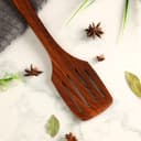 Royalford 33CM Wooden Slotted Turner1X144