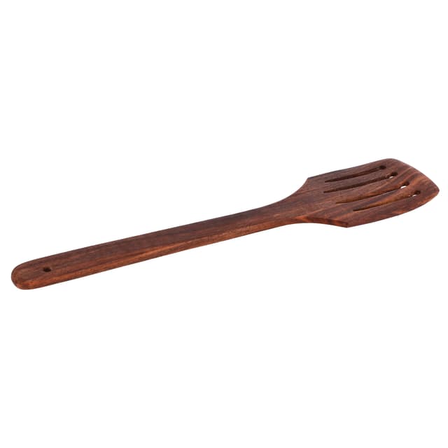 Royalford 33CM Wooden Slotted Turner1X144
