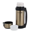 Royalford Travel Vacuum Bottle, 1.8L Capacity, RF10495 | Stainless Steel Vacuum Bottle | Double Wall Insulation | Keeps Drink Hot Or Cold For Hours | Stainless Steel Thermos For Cold & Hot Beverages