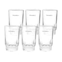 Royalford RF1385-GT6 265ml 6Pcs Glass - Water Cup Drinking Glass | Ideal for Party Picnic BBQ Camping Garden | Ideal for Water Wine Whisky Drinking & More