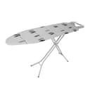 Royalford RF1510IB Mesh Ironing Board 134cmx33cmx88cm - Portable, Steam Iron Rest, Heat Resistant Cover |Lightweight Board with Adjustable Height & Rubber Feet Cover