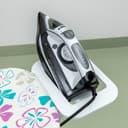 Royalford RF1510IB Mesh Ironing Board 134cmx33cmx88cm - Portable, Steam Iron Rest, Heat Resistant Cover |Lightweight Board with Adjustable Height & Rubber Feet Cover