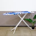 Royalford RF1510IB Mesh Ironing Board 134cmx33cmx88cm - Portable, Steam Iron Rest, Heat Resistant Cover |Lightweight Board with Adjustable Height & Rubber Feet Cover