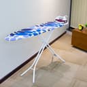 Royalford RF1510IB Mesh Ironing Board 134cmx33cmx88cm - Portable, Steam Iron Rest, Heat Resistant Cover |Lightweight Board with Adjustable Height & Rubber Feet Cover