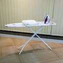 Royalford RF1510IB Mesh Ironing Board 134cmx33cmx88cm - Portable, Steam Iron Rest, Heat Resistant Cover |Lightweight Board with Adjustable Height & Rubber Feet Cover
