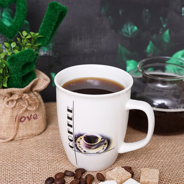 Royalford 12Oz Mug - Portable Thick Wall & High Grade Stainless Steel Inner | Hot & Cool, Leak-Resistant | Preserves Flavour & Freshness | Ideal for Coffee Tea Cocoa Milk Drink & More