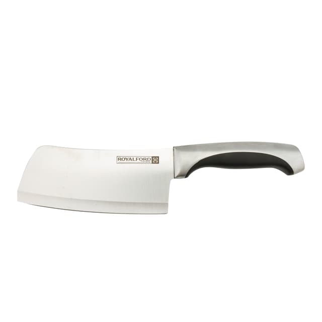 Royalford 6" Cleaver Knife -Razor Sharp Meat Cleaver Stainless Steel Vegetable Kitchen Knife