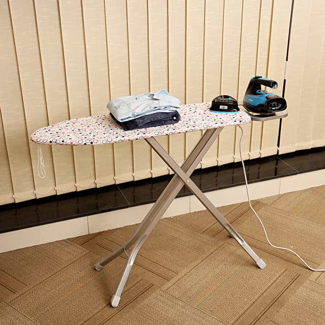 Royalford Mesh Ironing Board With Safety Lock System, 91X30 Cm