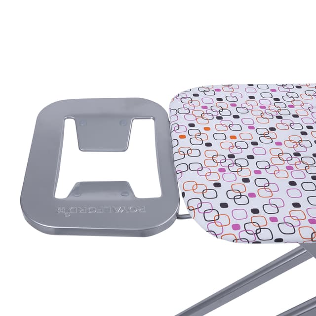 Royalford Mesh Ironing Board With Safety Lock System, 91X30 Cm