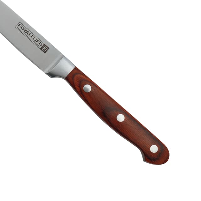Royalford 5" Utility Knife - All Purpose Small Kitchen Knife - Ultra Sharp Stainless Steel Blade