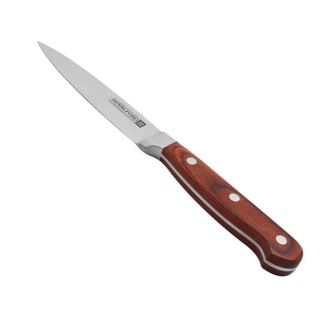 Royalford 5" Utility Knife - All Purpose Small Kitchen Knife - Ultra Sharp Stainless Steel Blade