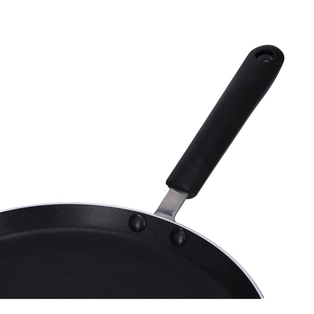 مقلاة فطائر غير لاصقة مقاس 26 سم من رويال فورد Royalford Non-Stick Pancake Pan - Induction Crepe Pan With Heat Resistant Handle, Griddle Dosa