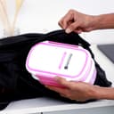 Royalford Double Layer Air Tight Lunch Box - 2 Compartment Leak-Proof & Airtight Lid Food Container