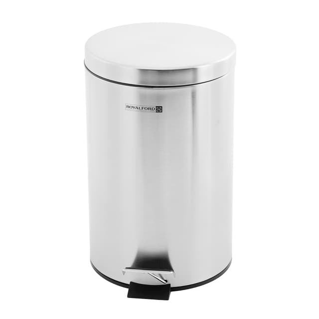 سلة مهملات مطبخ بدواسة (5L) Royalford Kitchen Pedal Trash Bin
