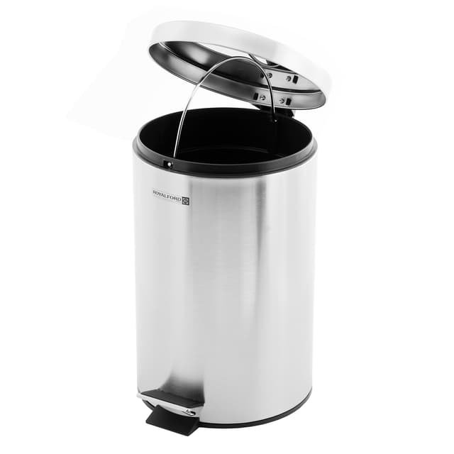 سلة مهملات مطبخ بدواسة (5L) Royalford Kitchen Pedal Trash Bin