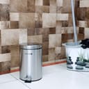 سلة مهملات ستانلس ستيل مع دواسة رويال فورد Royalford Stainless Steel Pedal Bin, 7L