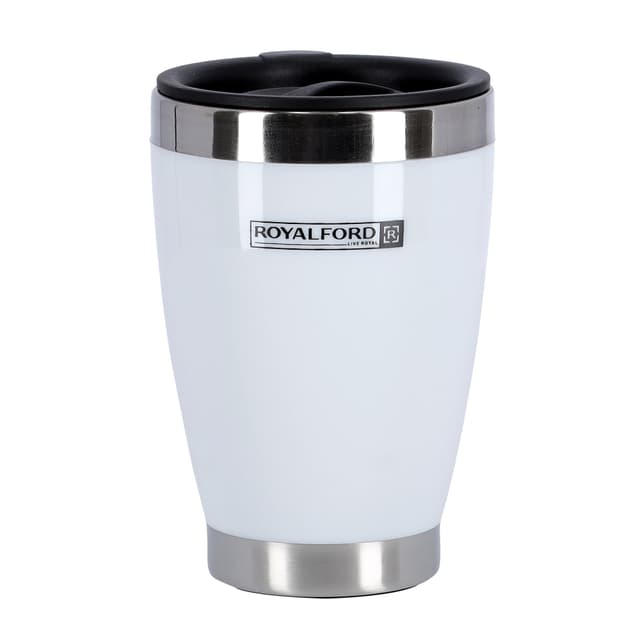 Royalford Travel mug 14 Oz /White 1X40