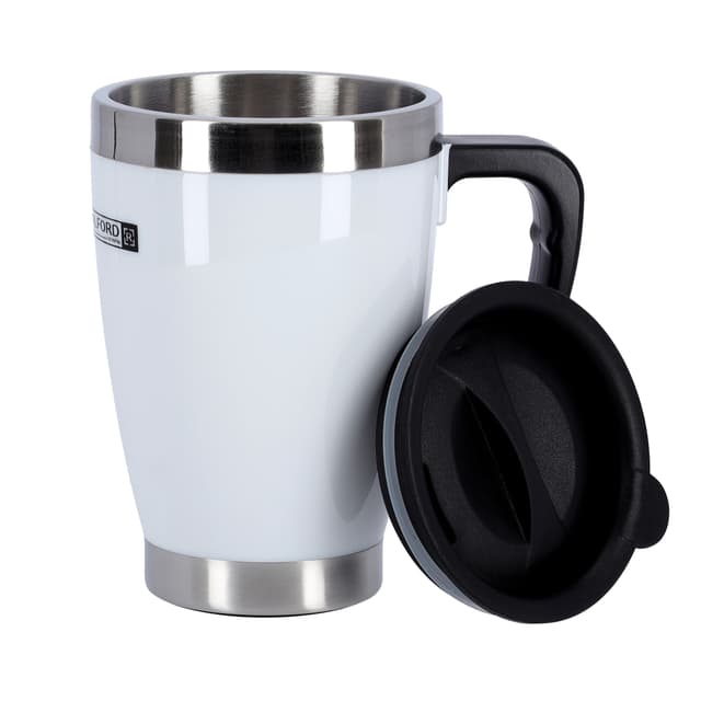 Royalford Travel mug 14 Oz /White 1X40