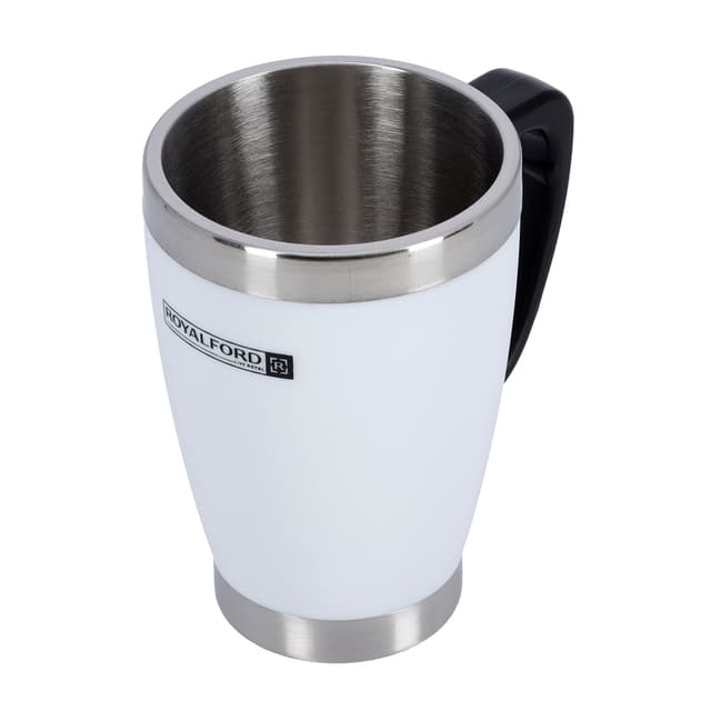 Royalford Travel mug 14 Oz /White 1X40