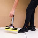 ممسحة أرضية بلون أسود واصفر من رويال فورد Royalford Sponge Roller Mop