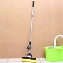 ممسحة أرضية بلون أسود واصفر من رويال فورد Royalford Sponge Roller Mop