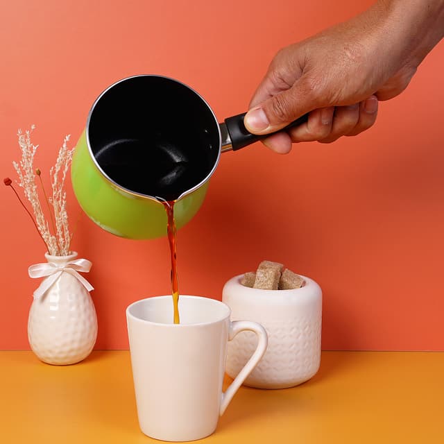 ركوة قهوة High Quality 8.5CM Stovetop Coffee Warmer RF6636 من Royalford