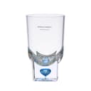 Royalford Acrylic Glass With Crystal Base - Transparent Water Cup Drinking Glass